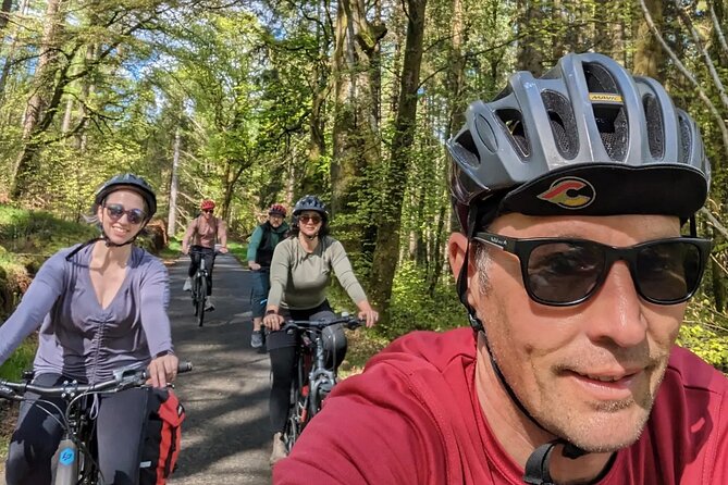 Edinburgh Sky to Sea Bike or E-Bike Tour with Transfer by TBC - Holyrood, the Scottish Parliament, and Arthur’s Seat