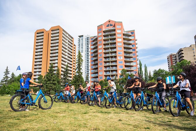 Edmonton's #1 Food Bike Tour: The Best Local Food Tour on E-Bikes - River valley views between the meals