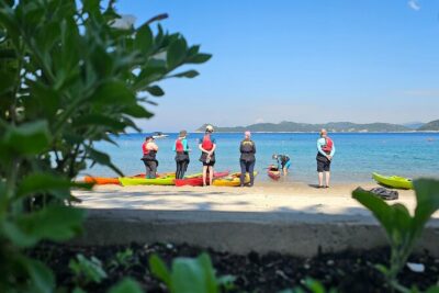 Elafiti Islands Sea kayaking: Full-Day Bike and Kayak tour on Lopud and Šipan