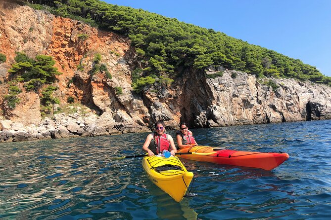 Elafiti Islands Sea kayaking: Full-Day Bike and Kayak tour on Lopud and Šipan - Paddling from Lopud to Šipan
