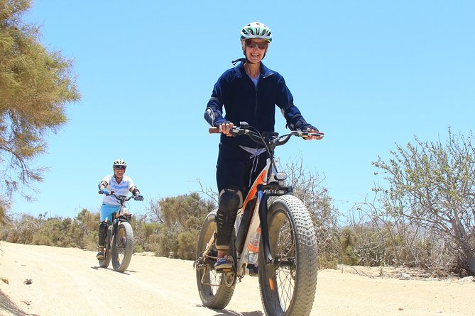Electric Bike Beach Adventure with Tequila Tasting and Lunch - Rolling onto the Pacific beach