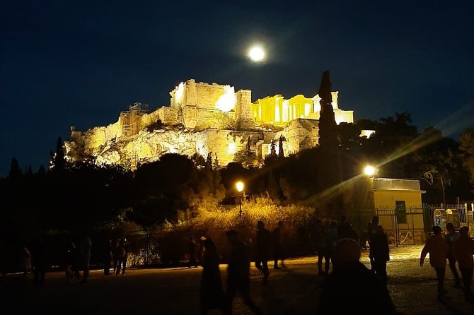Electric Bike Tour of Athens by Night - The Acropolis area and Place of Democracy