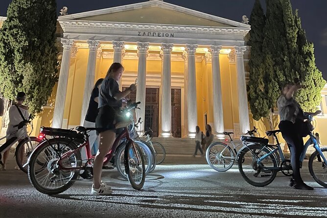 Electric Bike Tour of Athens by Night - The Panathenaic Stadium and the story of modern sport