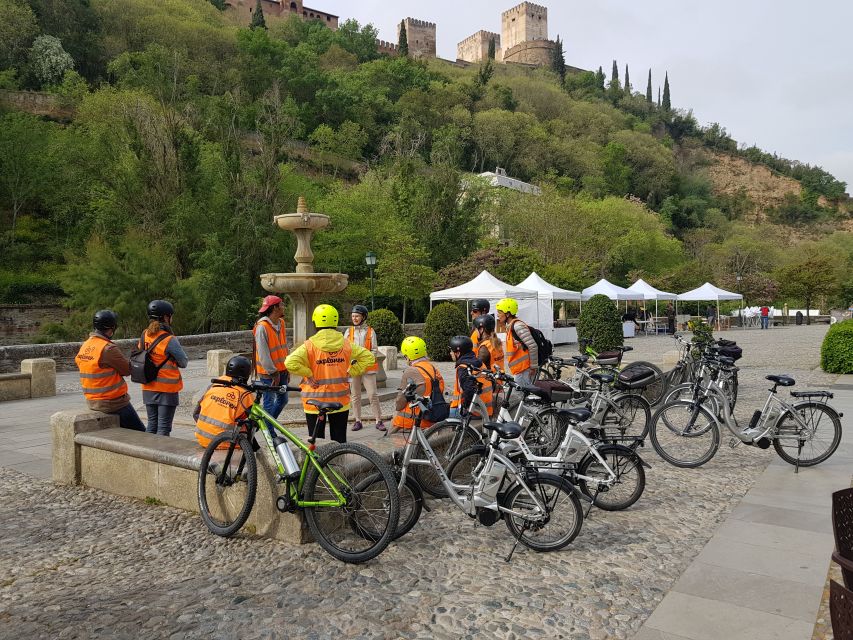 Electric Bike Tour with 2 Options to Explore Granada - The sunset ride above Granada
