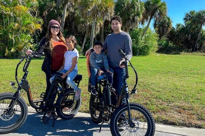 Electric Bike Wildlife & History Tour along Fort De Soto's Beaches - North Beach: a useful break in the middle