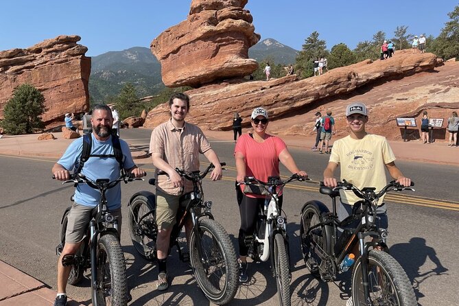 Electric E-Bike Tour of Manitou Springs & Garden of the Gods - Garden of the Gods by bike, not by parking lot