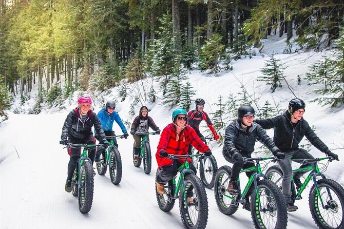 Electric Fat Biking Adventure in Banff | Small Group Adventure - Starting beside Bow River