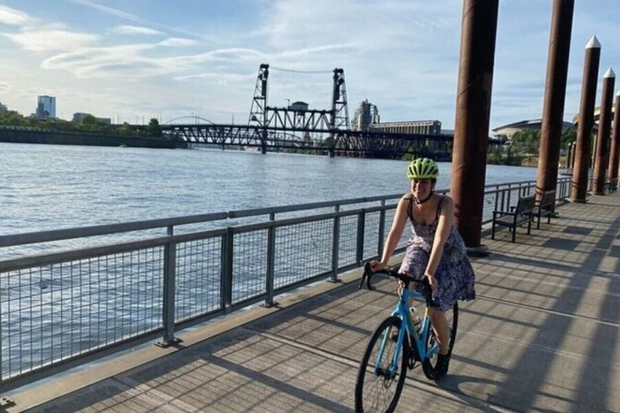 Essential Portland: 2-Hour Guided Bike Tour - Tom McCall Waterfront Park and the Japanese American Historical Plaza
