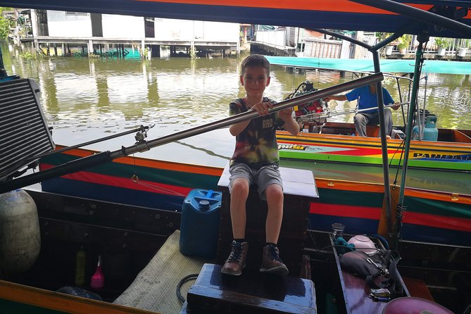 Explore Bangkok by Bike & Boat with Lunch - Wat Khun and the local back lanes