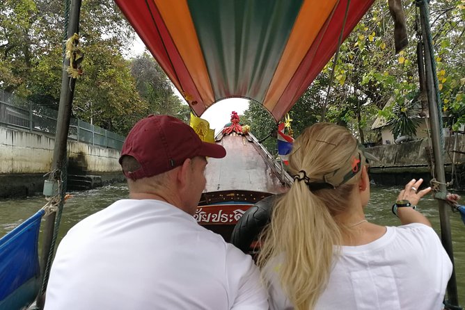 Explore Bangkok by Bike & Boat with Lunch - Wat Pak Nam and the glass stupa
