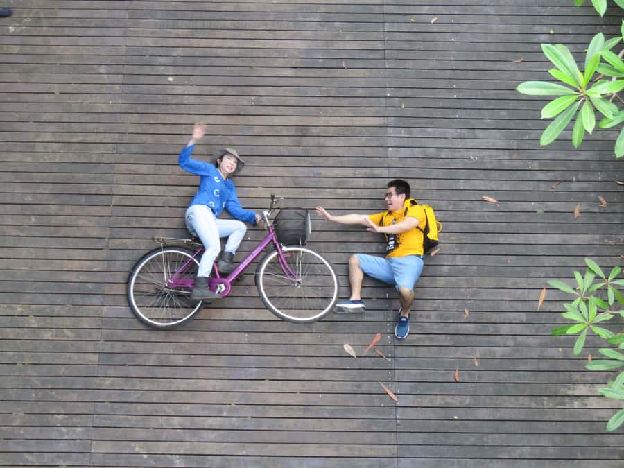 Explore Bangkok jungle by bike, kayak & boat - small group - Seeing everyday island life between the stops