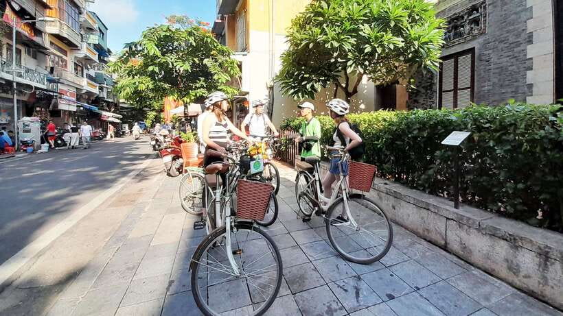 Explore Hanoi Old City By Cycling Tour With Small Groups - B-52 Lake, Ba Dinh Square, and the Ho Chi Minh complex
