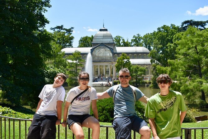 Explore Madrid by bike taking photos with Benja - Almudena Cathedral and the Royal Palace viewpoint