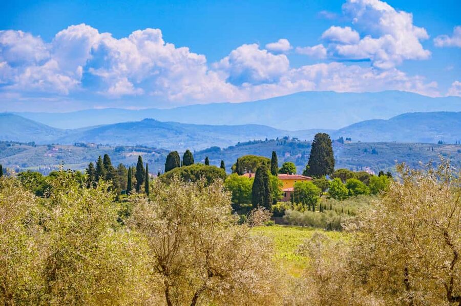 Florence: Chianti E-Bike Tour with Lunch & Two Wine Tastings - The first test ride and getting used to the bike