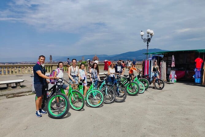 Florence Small Group Electric Bike City Tour - The cathedral and Piazza della Repubblica