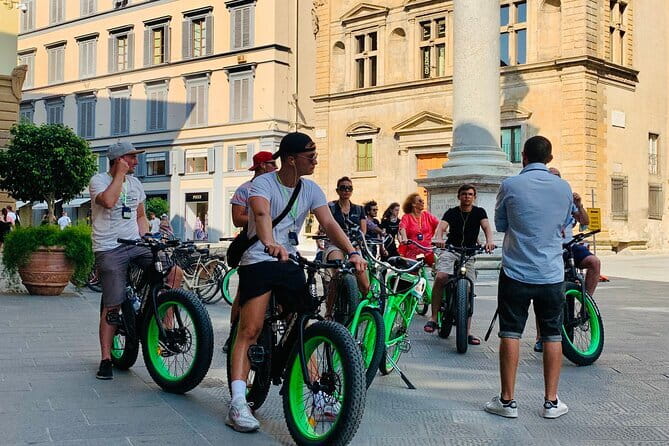 Florence Small Group Electric Bike City Tour - San Lorenzo and the Medici chapels
