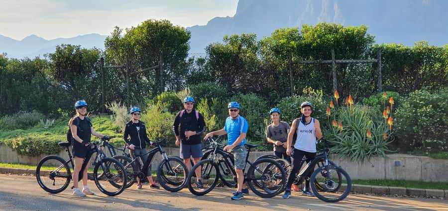 Franschhoek: E-bike Tour with Wine Tasting and Lunch - Returning to Stellenbosch by vehicle