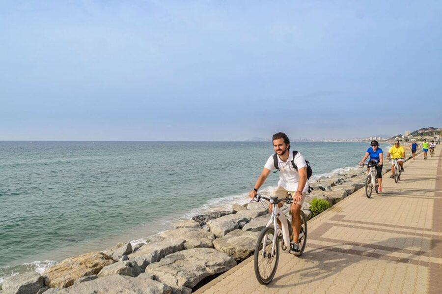 From Barcelona: Private Alella Wine Tour by Electric Bike - Returning by train from El Masnou