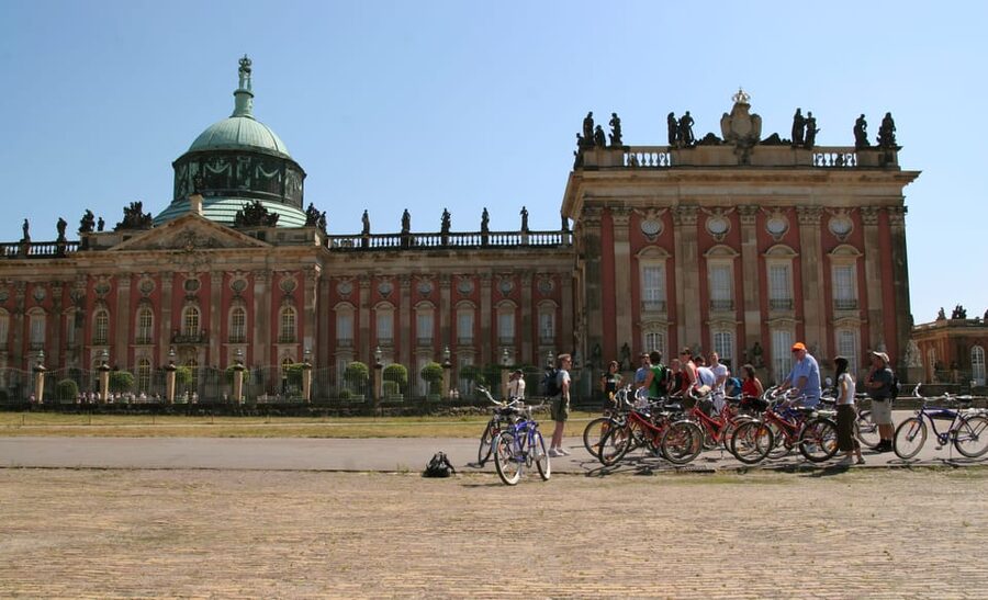 From Berlin: Gardens & Palaces of Potsdam Bike Tour - Glienicke Bridge and the Cold War border