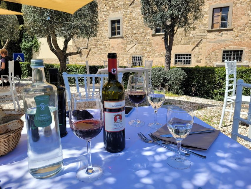 From Florence: Tuscan Hills Biking with Farm Tour and Lunch - Lunch with local wine and olive oil