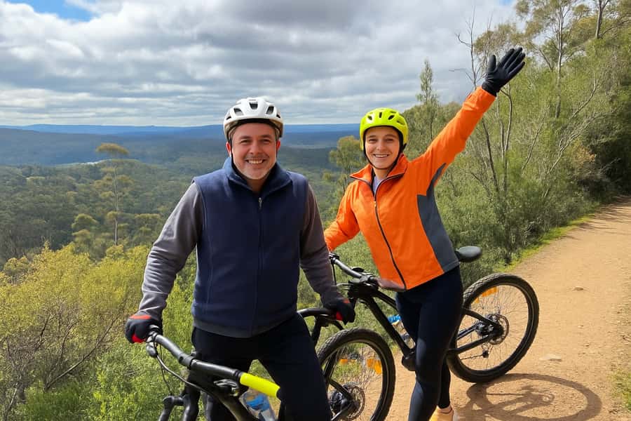 From Hobart: Mt Wellington Summit & Rainforest Bike Tour - From South Hobart to the 1270-metre summit