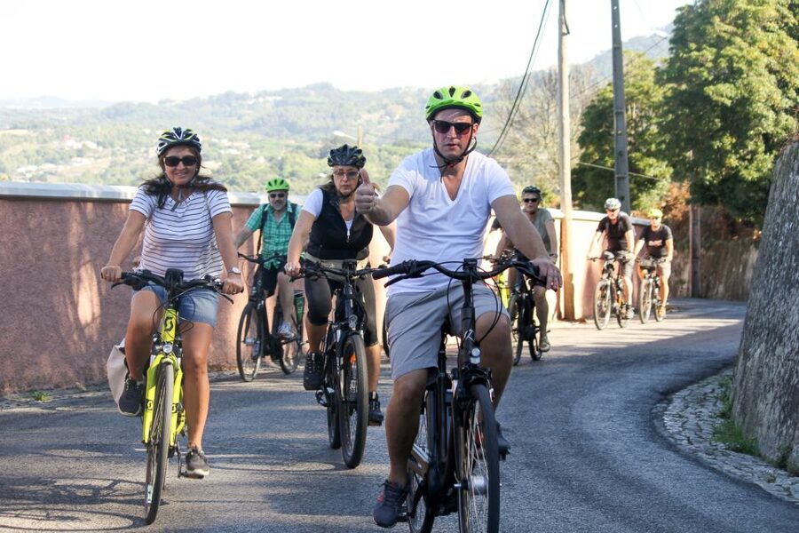 From Lisbon: Sintra to Cascais Full-Day Guided E-Bike Tour - The climb to Peninha Sanctuary