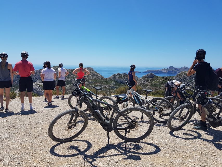 From Marseille: Calanques National Park E-Mountain Bike Tour - Crête des Escampons and the ride back