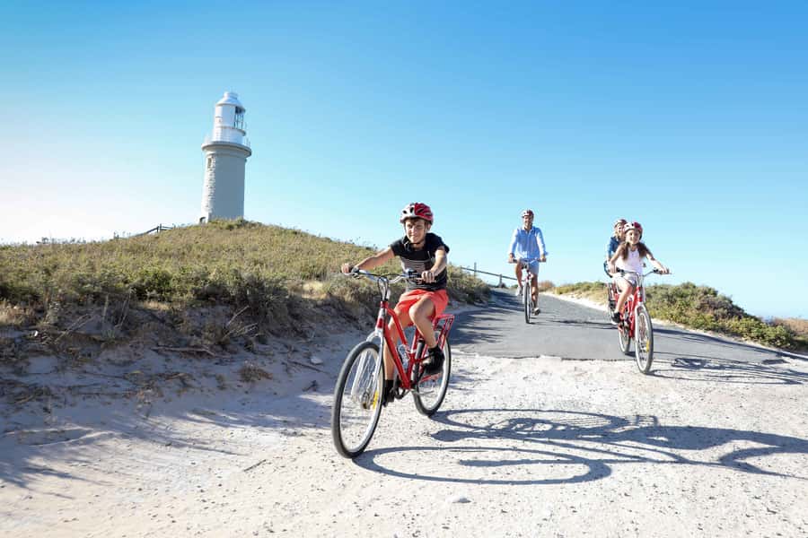 From Perth: Rottnest Island Ferry & Bike Trip - Collecting your bike at Rottnest Island