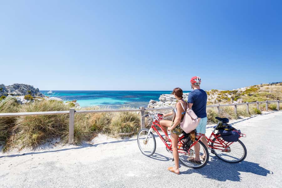 From Perth: Rottnest Island Ferry & Bike Trip - Choosing your first beach stop