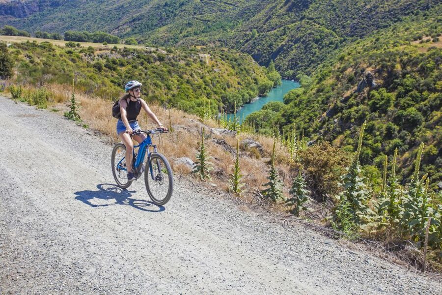 From Queenstown: 'Valley of the Vines' Wine and Bike Tour - The two to three hour ride through the valley