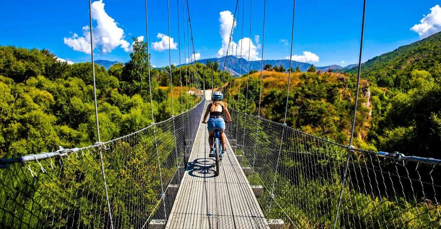 From Queenstown: 'Valley of the Vines' Wine and Bike Tour - Mount Rosa and Kinross for wine tasting