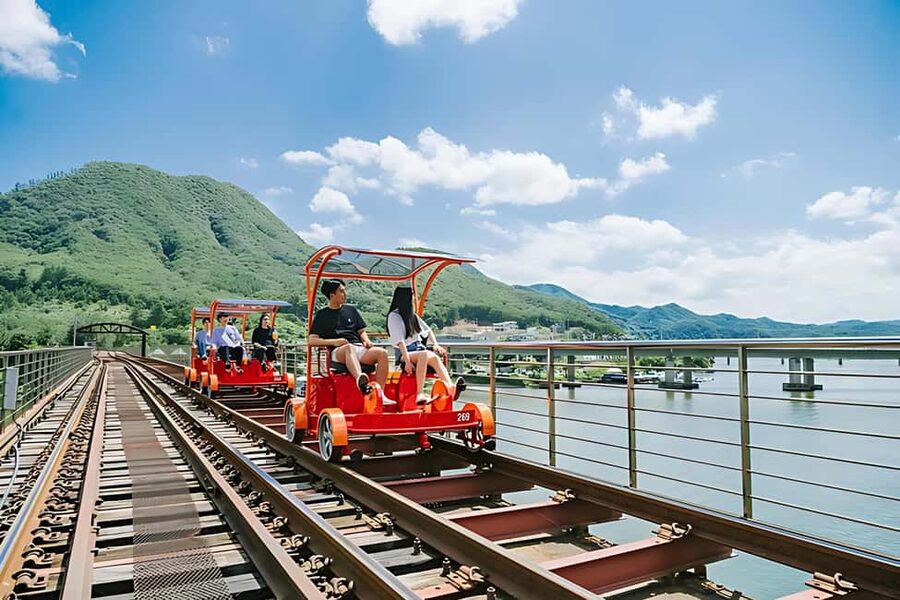 From Seoul: Nami Island, K-drama Garden & Rail Bike Day Tour - Private tour or small group?