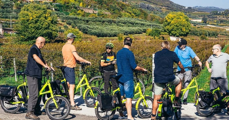 From Verona: Amarone Wine E-Bike Tour with Tasting - From Verona streets to Valpolicella hills