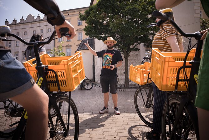 Full Bike Tour - the Old Town, Jewish Qtr & the Ghetto NEW BIKES - Why a bicycle works so well in Krakow