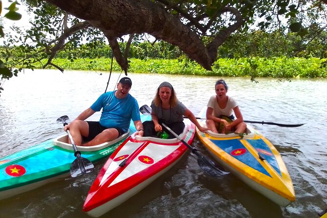 Full Day Off The Beaten Track the Mekong Delta. - Kayaking through smaller Mekong canals
