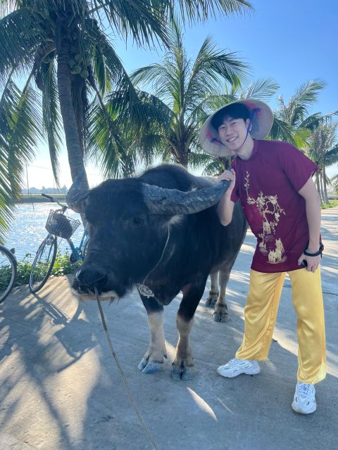 Funny day cycling, Buffalo riding and Basket boat - What the $27 price really covers