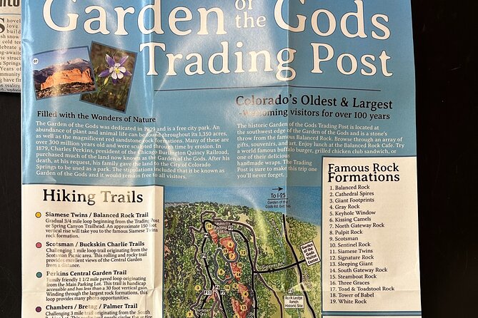 Garden of the Gods Highlights and Gems Guided E-Bike eBike Tour - Key points at a glance