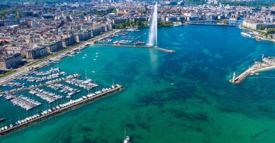 Geneva: United Nations, Old Town and Lake E-Bike Tour - Lake Geneva, Rousseau Island, and Brunswick Monument