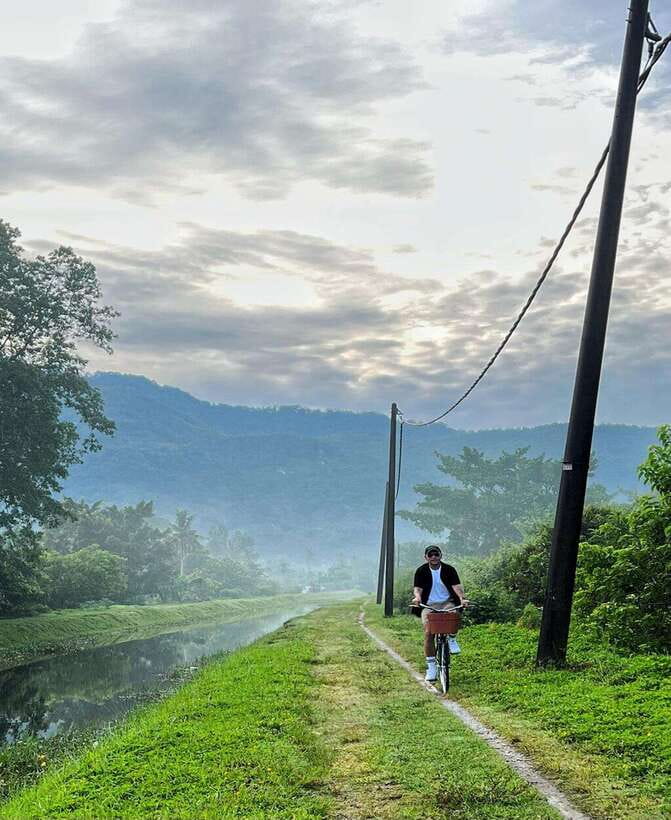 George Town, Penang: Malay Countryside Cycling - Quiet roads through Malay and Chinese villages