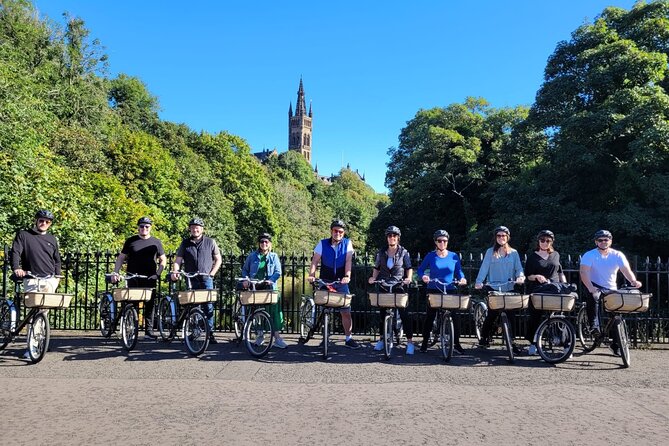 Glasgow Highlights Bike or Ebike Tour - Glasgow University rewards the uphill push