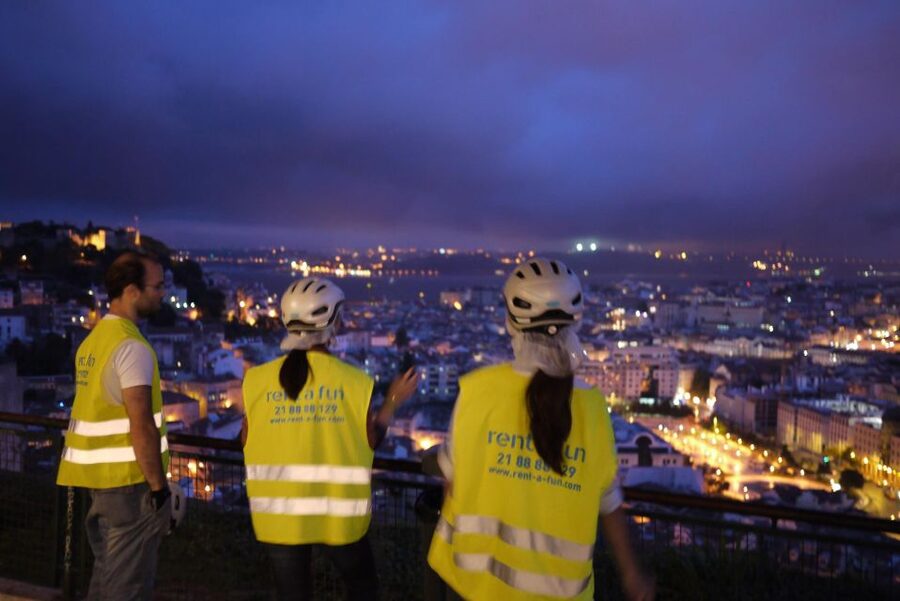 Go Lisbon by Night Electric Bike Tour - Local corners beyond the standard sightseeing route