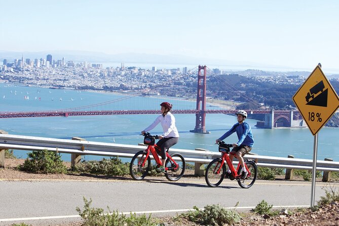 Golden Gate Bridge Guided Bicycle or E-Bike Tour from San Francisco to Sausalito - Starting at Fisherman’s Wharf