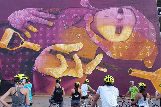 Guided Bike Tour in Atlanta with Snacks - Jackson Street Bridge delivers the big Atlanta photograph