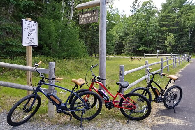 Guided Ebike Tour of Acadia National Park Carriage Roads - Jordan Pond, mountain views, and Acadia’s stone bridges