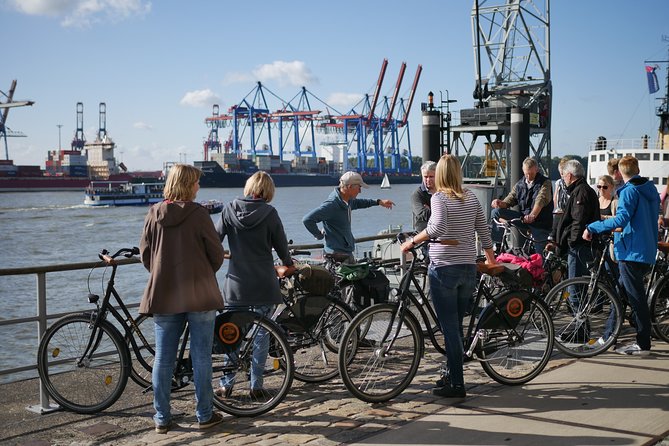 Guided Hamburg City Bike Tour - The Elbphilharmonie and the harbor side