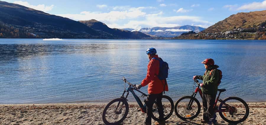 Guided Scenic E-bike Tour - Ride to the Lake - Starting in Frankton, not central Queenstown