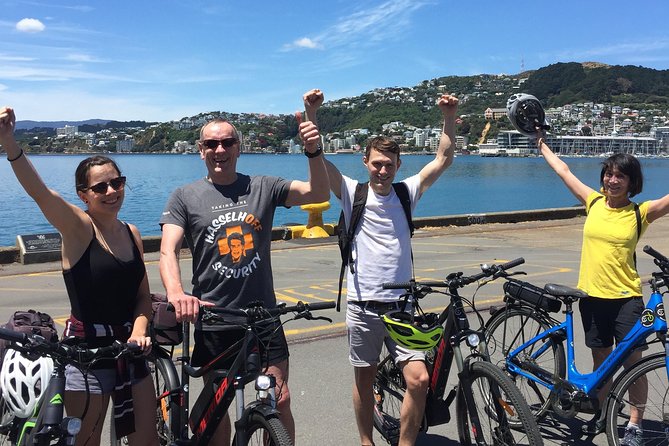 Guided Wellington Tour by Electric Bike - Starting at Queens Wharf and Switched on Bikes