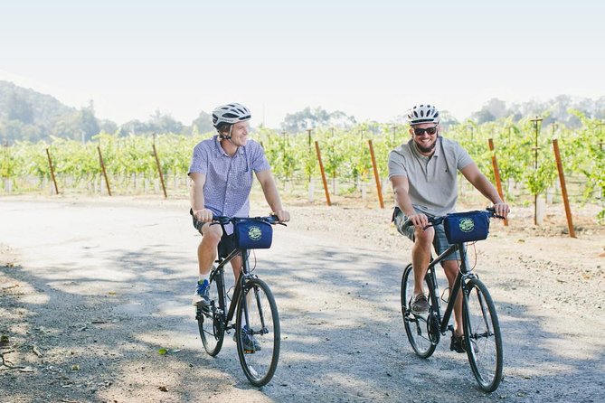 Half-Day Napa Winery E-Bike Tour - The support van is more useful than it sounds