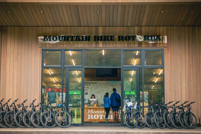 Half-Day Self-Guided Mountain Bike Journey through Whakarewarewa Redwood Forest - A practical note about finding the entrance