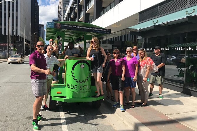 Halifax waterfront SOLAR Party Bike food & drink experience! - Why the guides matter so much